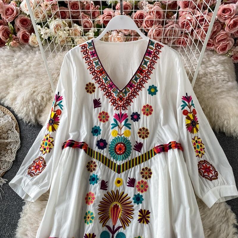 embroidery dresses